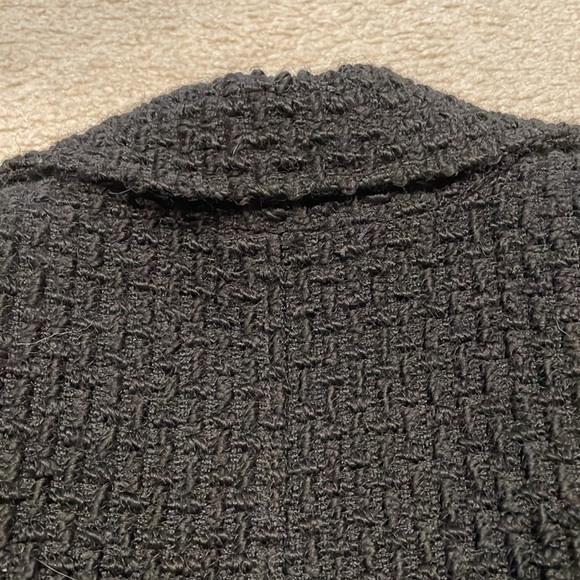 Calvin Klein women size 6 black jacket with belt - Picture 8 of 9